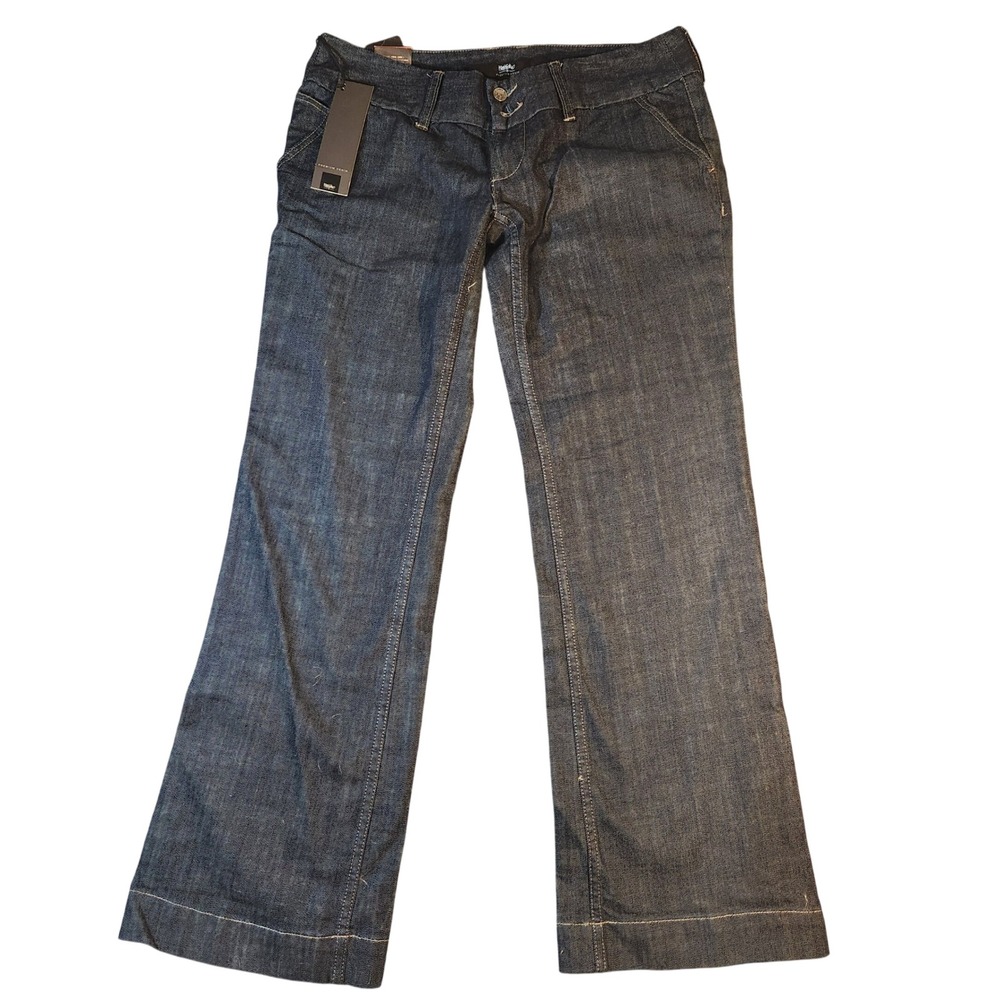 Mossimo Denim Dark Rinse Bootcut Jeans Womens Size 10 NWT‎ Vintage new Old Stock